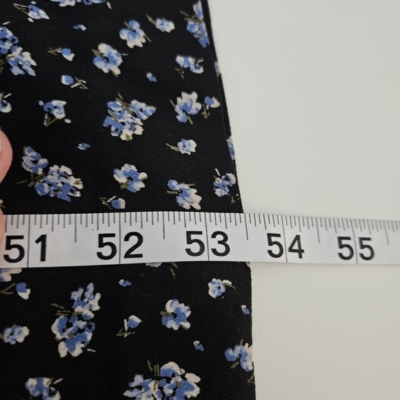 Madewell Ruffle-Sleeve Tie-Waist Jumpsuit in Baby's Breath Sz XS - Picture 9 of 11